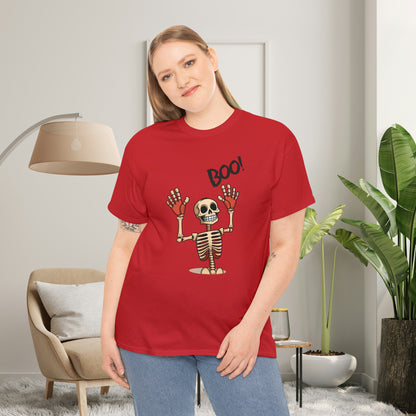 Halloween Skelleton Boo Classic Tee