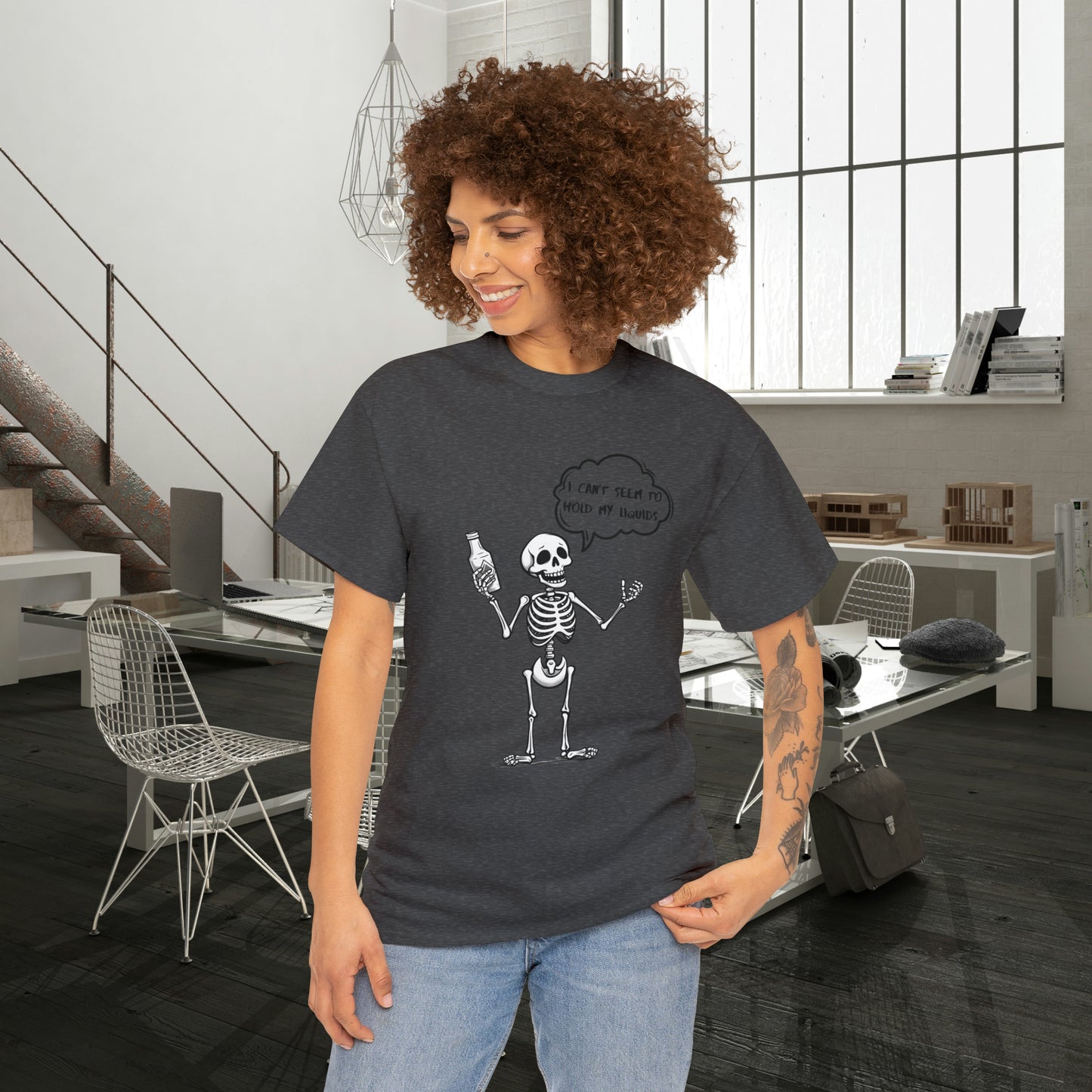 Skeleton and the liquids Classic Tee