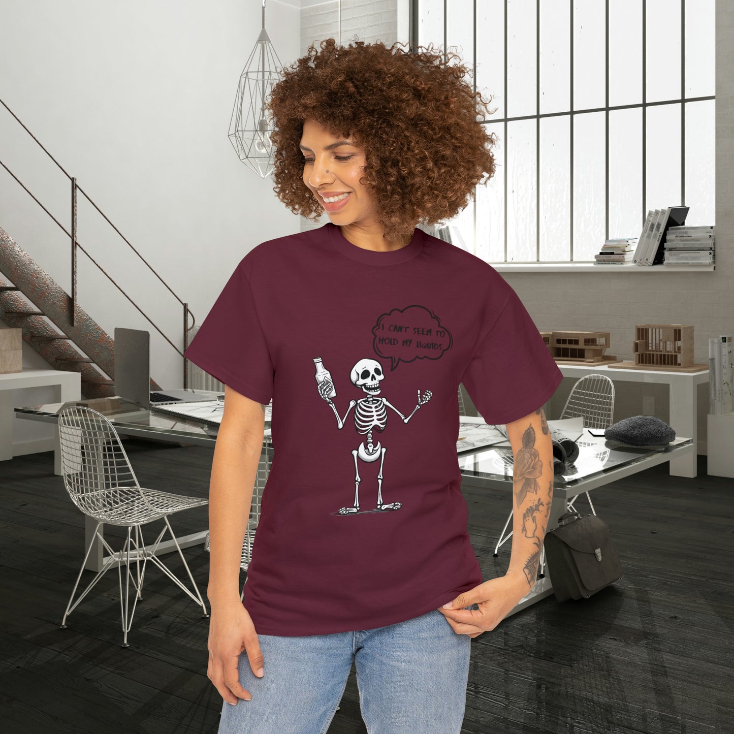 Skeleton and the liquids Classic Tee