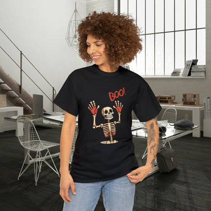 Halloween Skelleton Boo Classic Tee