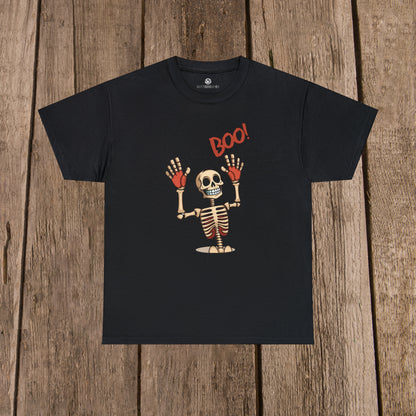 Halloween Skelleton Boo Classic Tee