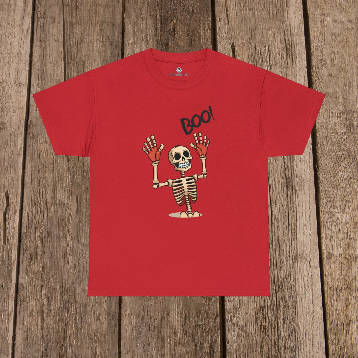 Halloween Skelleton Boo Classic Tee