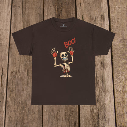 Halloween Skelleton Boo Classic Tee